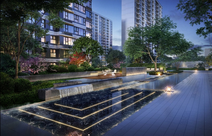 （效果图，金科华都·学林府供图，央广网发）