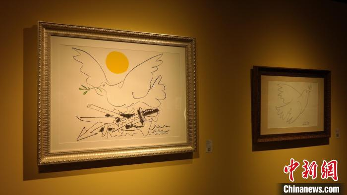 《和平鸽》。　王与乐 摄