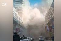 沈阳一饭店发生燃气爆炸,多栋建筑受损救援已展开