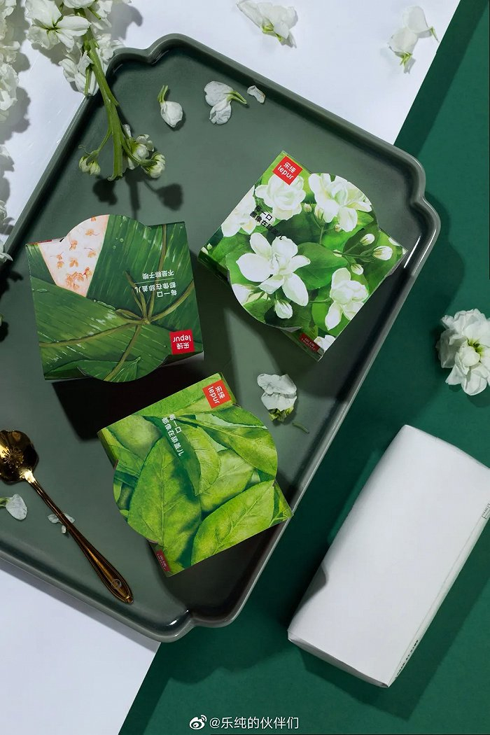 乐纯推出三三三倍酸奶 图片来源：微博@乐纯的伙伴们