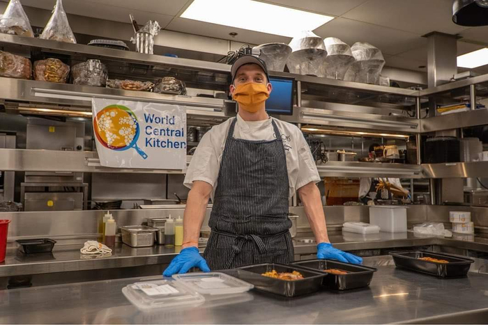 WCK的厨房。图片来源：WCK脸书官方账号