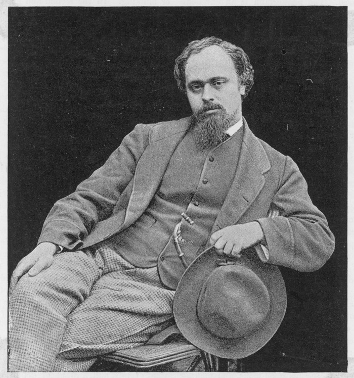 刘易斯·卡罗尔拍摄的罗塞蒂