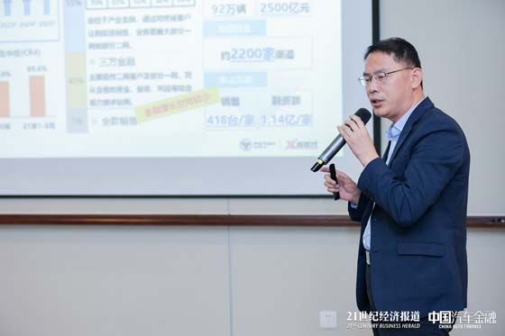 北汽福田汽车公司营销总公司副总监周纪福