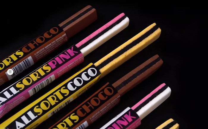 Allsorts甘草糖；图片来源：bond-agency