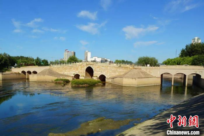 图为八里桥。　北京市文物局供图