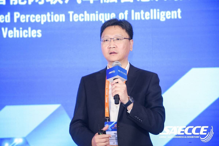 大唐高鸿数据网络技术股份有限公司智能网联产品事业部任世岩（主办方供图，央广网发）