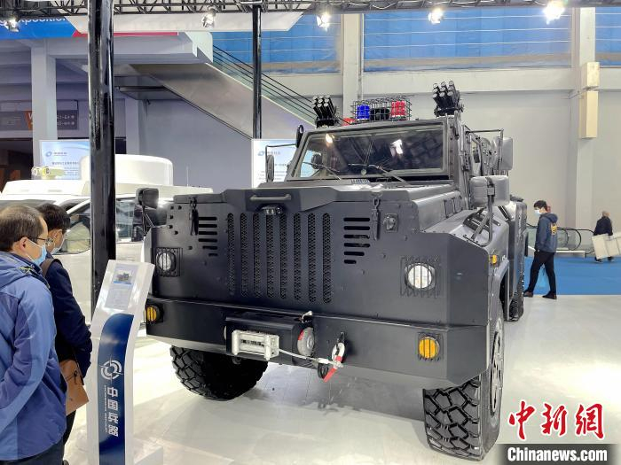 展会现场。　王景巍 摄