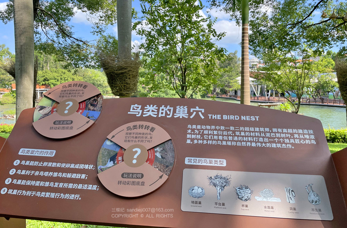 自然教育径的自然探索区