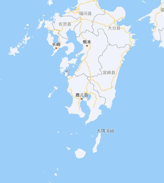 大隅海峡位置地图图片