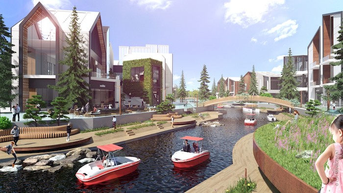 时光小镇效果图