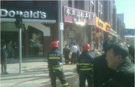 2012年，沈阳太原街一参茸店发生爆炸（图源：央视网快看）