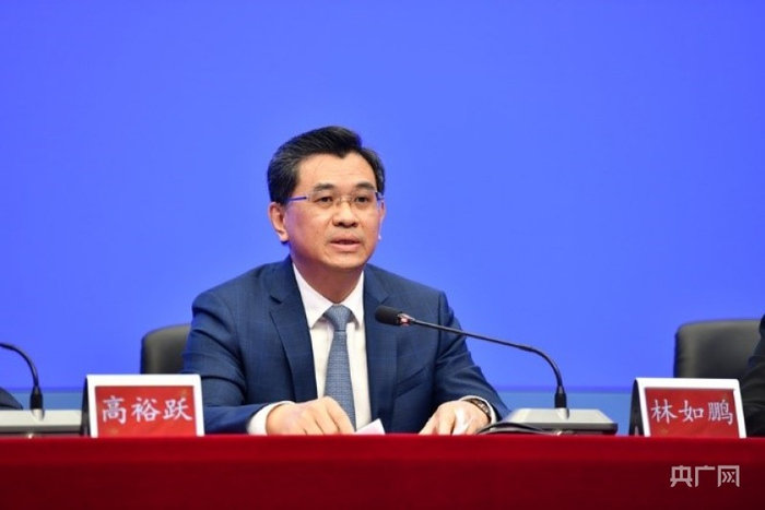 暨南大学党委书记林如鹏。（央广网记者 官文清摄）