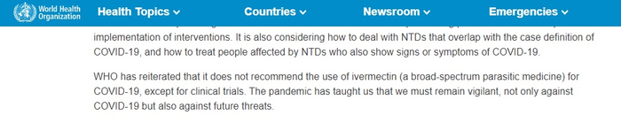 来源：世卫组织官网