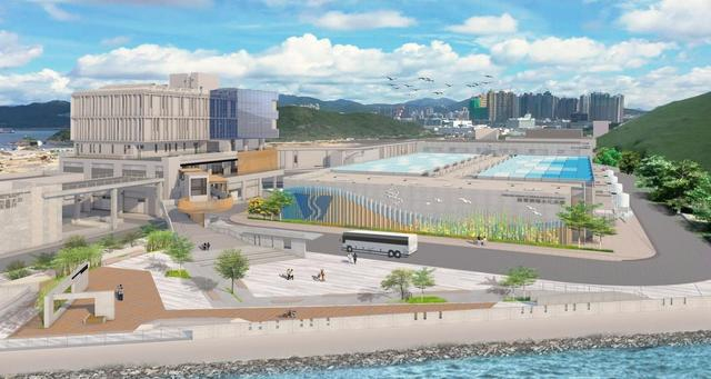 将军澳海水淡化厂效果图