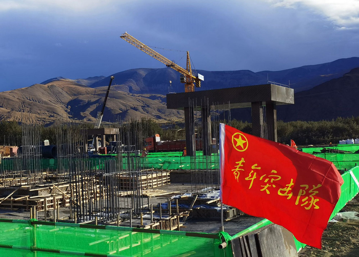 施工现场（央广网发 企业供图）