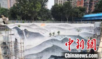 图为改造后的景象，“山水重庆”的图景。　重庆市住房和城乡建设委员会供图