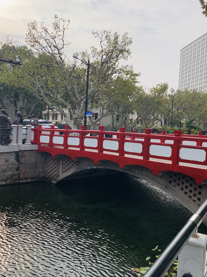 著名的“红桥”今日模样。    澎湃新闻记者 王昱 图