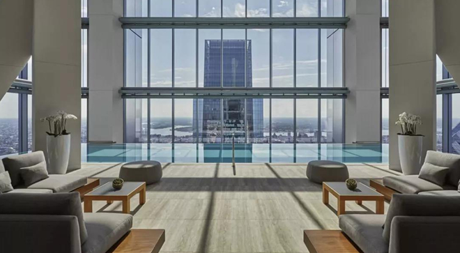 空中泳池示意图