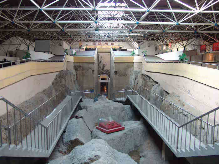 狮子山楚王陵大厅