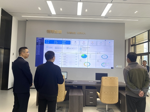 德惠党群服务站社区智慧管理平台（央广网发 朱晓华摄）