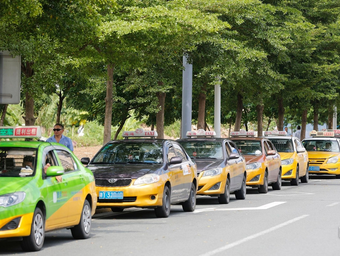 中山市巡游出租车。 南方+ 叶志文 拍摄