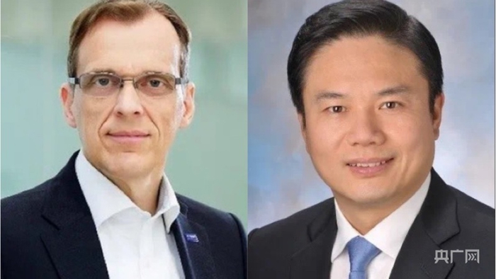 左为柯迪文，右为楼剑锋（央广网发 受访者供图）