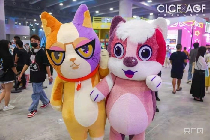 第十四届中国国际漫画节动漫游戏展现场。（央广网发 主办方供图）