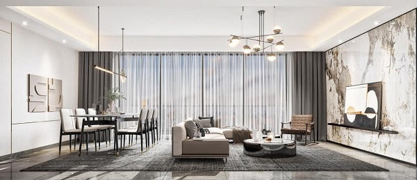 保利·时区样板间实拍图（央广网发 保利供图）