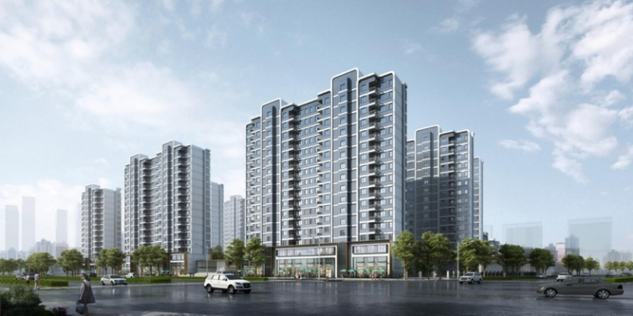 （上实·启元项目外立面效果图，企业供图，央广网发）