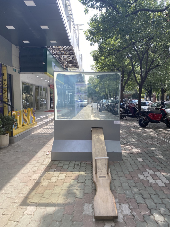 沈烈毅《跷跷板》澎湃新闻记者 钱雪儿 拍摄