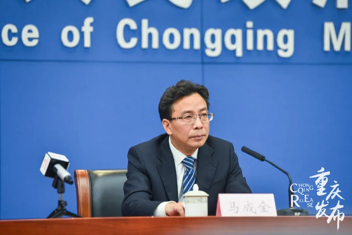 马成全介绍有关情况。邹乐 摄