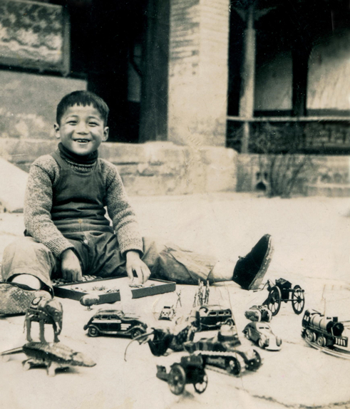 △ 顾诵芬小学时期最喜欢的玩具