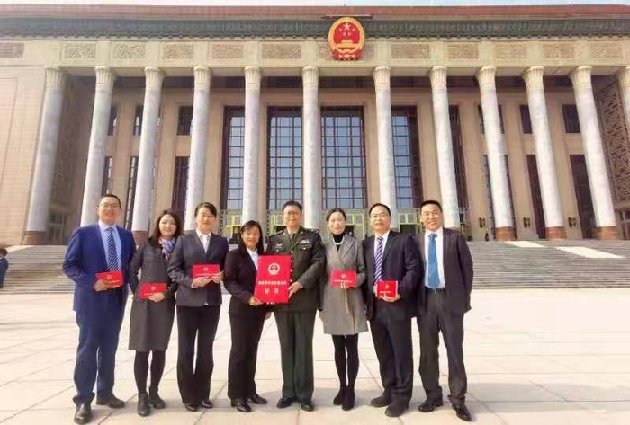 新桥医院血液病医学中心张曦教授课题组代表 （央广网发 新桥医院供图）