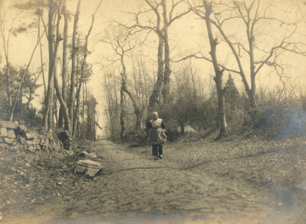 陶冷月，乡妪天趣，1926 年，银盐纸基