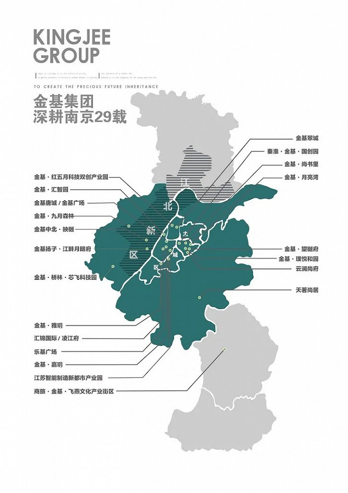 集团南京项目分部示意图