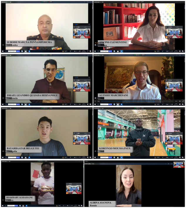 各国获奖留学生及校友纷纷发表获奖感言