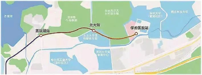 ▲地铁7号线东延线线路图。受访单位供图