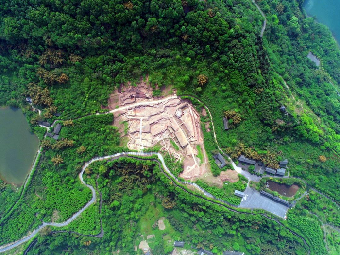 钓鱼城范家堰遗址 图片来自社科院考古所中国考古网