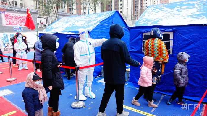 井然有序（央广网记者张海东摄）