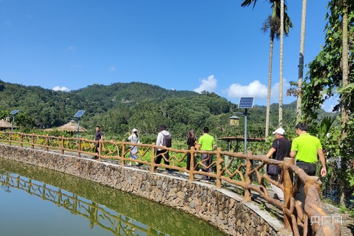 采访团实地到访 央广网发 李思莹 摄