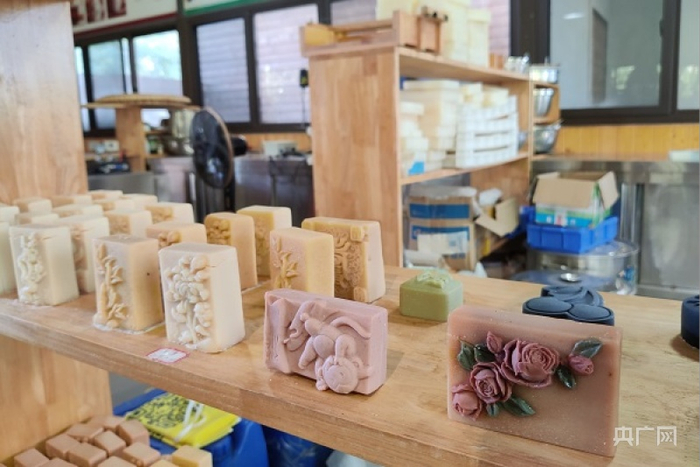 手工皂 央广网发 李思莹 摄