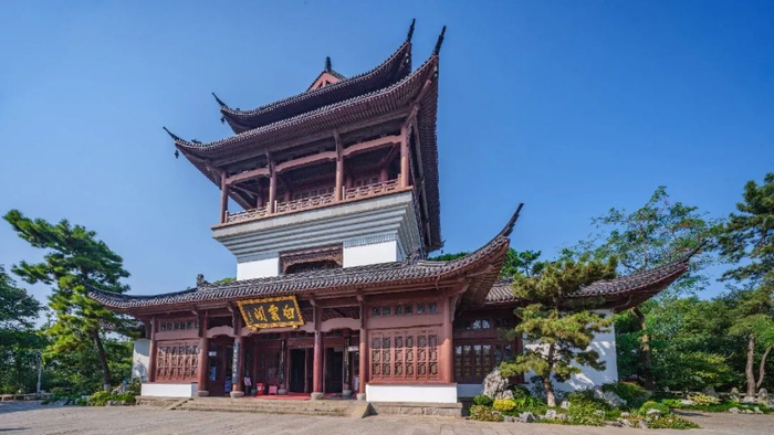 ▲黄鹤楼公园之白云阁