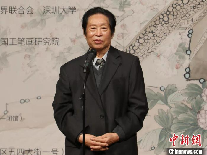 著名画家喻继高 应妮 摄