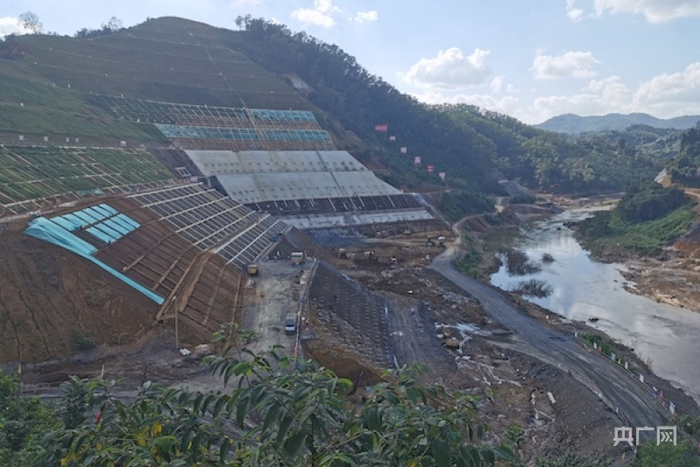 迈湾水利枢纽工程 央广网发 杨阳 摄