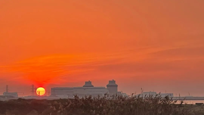 海阳核电一期工程1、2号机组，已累计发电超600亿千瓦时。