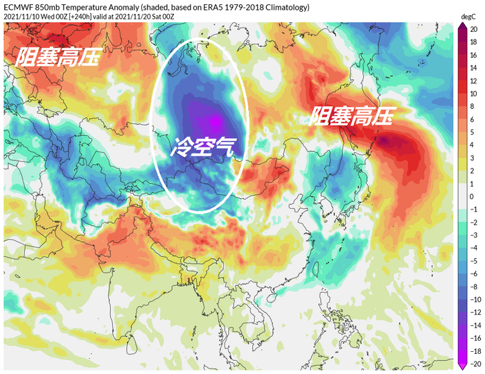 北极涡旋再现，11月下旬还有寒潮？超级计算机：有迹象但很不确定|气团|形势|地区|天气|阻塞高压_新浪新闻