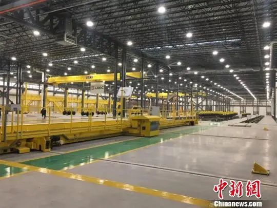 中车长客美国春田生产基地。中车长客供图