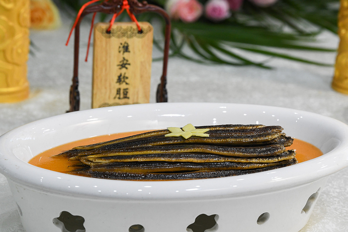 淮扬菜：淮安软脰。  视觉中国资料图