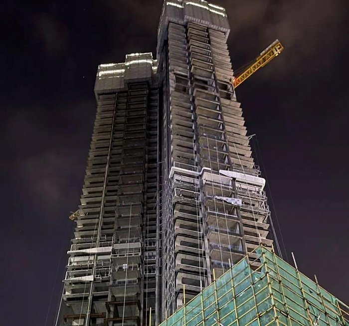 海德园外立面已建成 图片来源：家在论坛