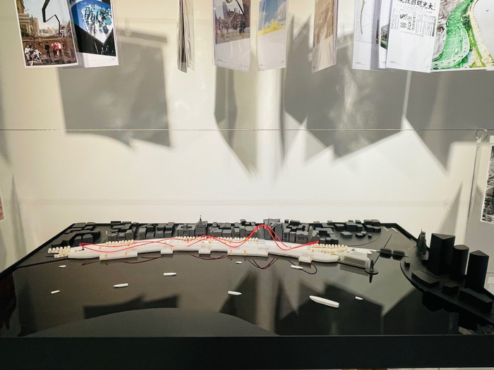 大上海乐园计划2001模型照片 澎湃新闻记者 朱喆 图